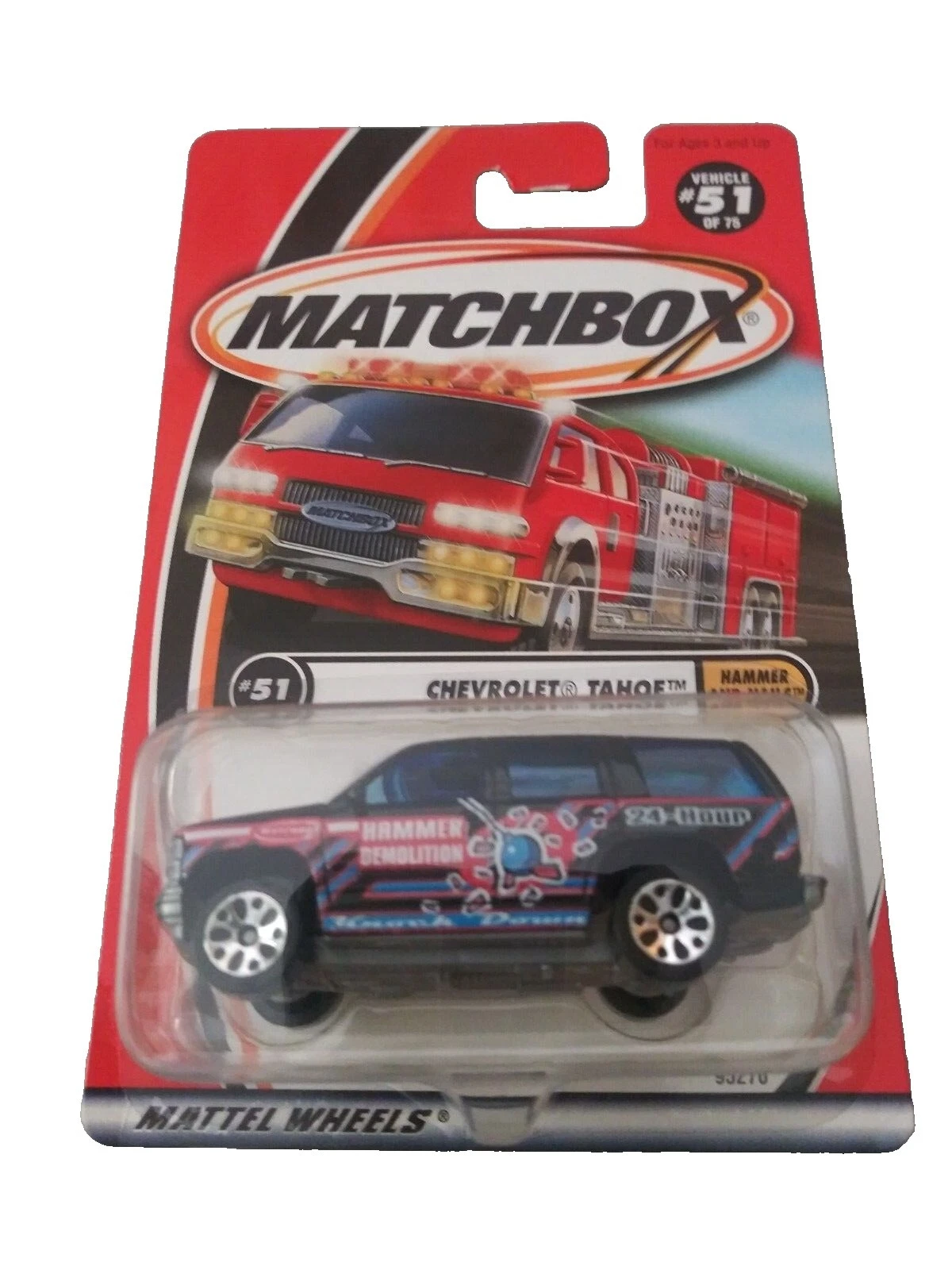 Negro Matchbox Chevrolet Vehículos Diecast y de juguete