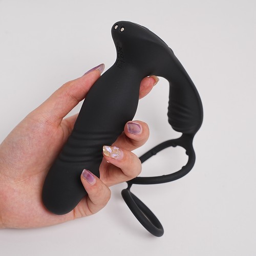 APP Prostata Massagegerät Vibrator Dildo Stoßfunktion Sexspielzeug für Männer DE - Bild 21 von 24