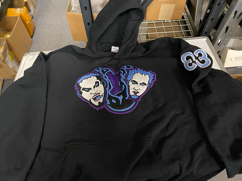 MIRROR MIRROR WORN BY JAMIE MADROX PERSONAL HOODIE TWIZTID PULLOVER COA - Picture 1 of 3