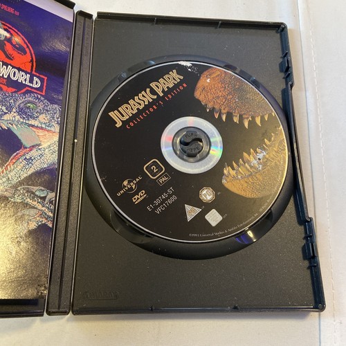 The Lost World Jurassic Park 2 Dvd 1997 Jeff Goldblum Julianne Moore Spielberg  - Picture 3 of 3