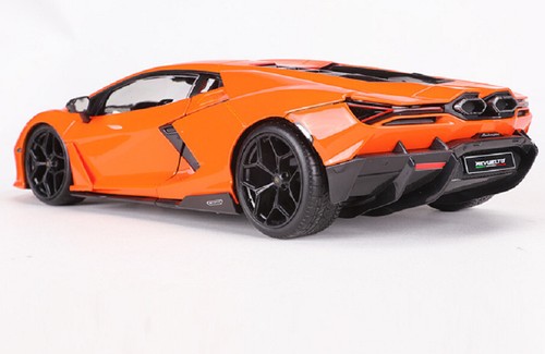 Maisto 1:18 Lamborghini Revuelto Diecast Model Racing Car Orange NEW IN BOX - Picture 5 of 6