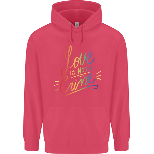 Love is Not a Crime LGBT Gay Awareness Childrens Kids Hoodie - Picture 61 of 88