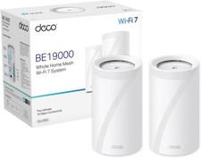 TP-Link Deco BE85 WiFi 7 Mesh BE19000 Tri-Bande 2-Pack 10Gbps