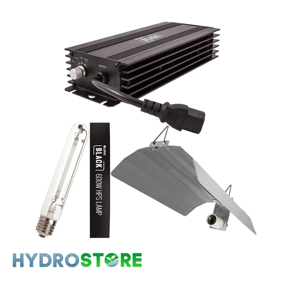 LUMii 600w HPS Digital Grow Light Kit. Ballast Bulb and Reflector. Lumi