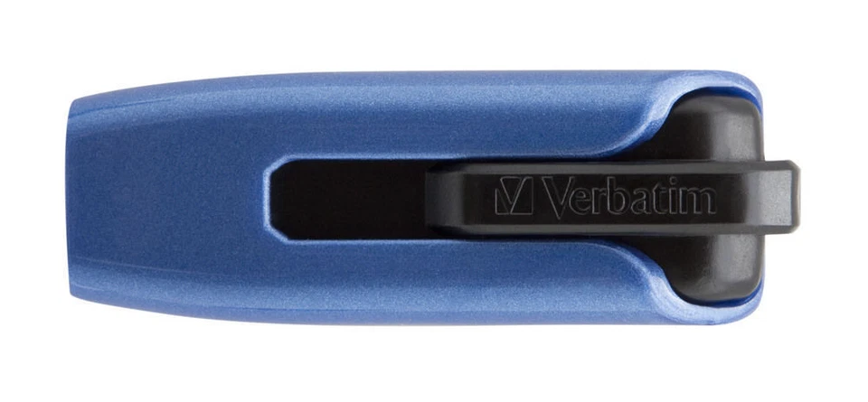 Verbatim 49808 128GB V3 Max USB 3.0 Lecteur - Bleu - Photo 3/4