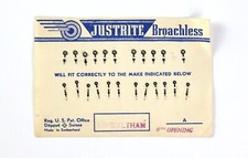 6/0S Waltham Watch Blue Hour and Minute Diamond Hands - 1-Pair NOS