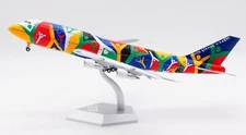 1:200 SQ Wings South African Airways B747-300 ZS-SAJ Diecast Jet Model Flap Down