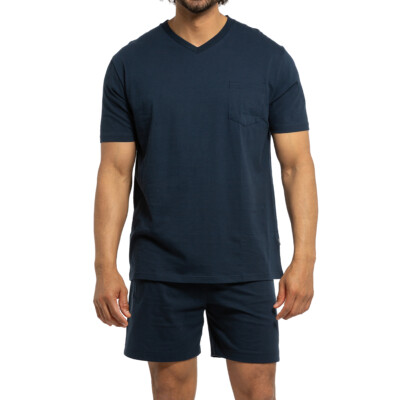 Ammann - Organic Cotton - Herren - Schlafanzug kurz - 100 % Baumwolle