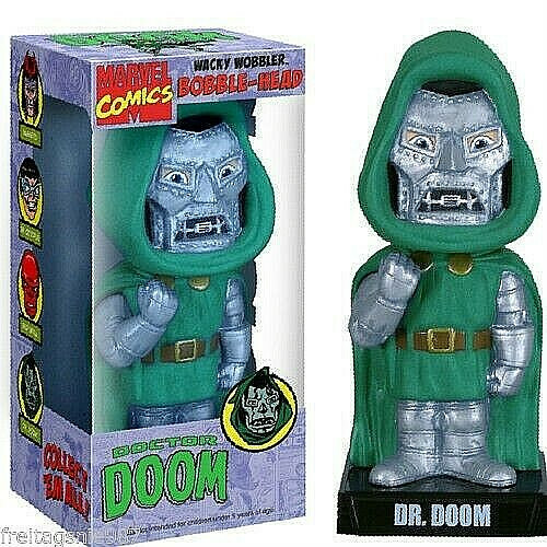 DR DOOM PVC bobble-head Wacky Wobbler - Imagen 1 de 1