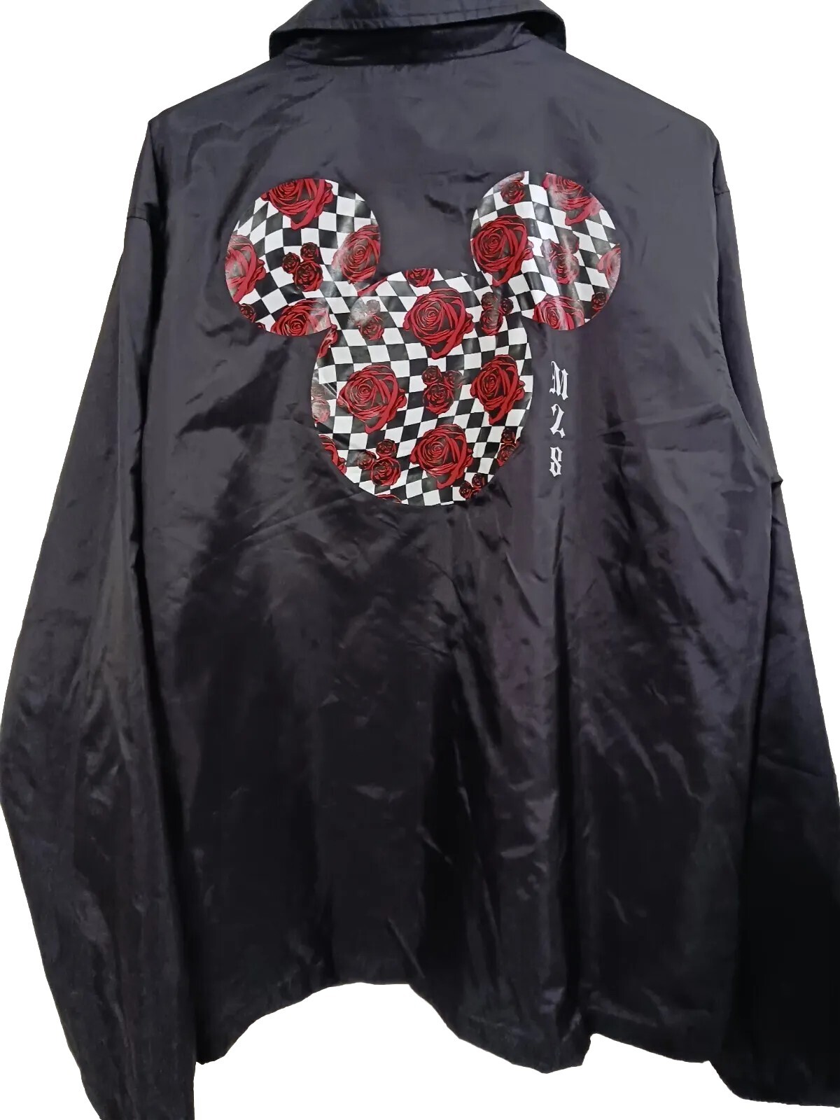 Men NEFF Disney Mickey Mouse Windbreaker Jacket Size … Gem