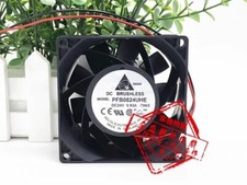 Delta PFB0824UHE 8038 DC24V 0.93A 8CM 2-Wire Large Airflow Inverter Cooling Fan