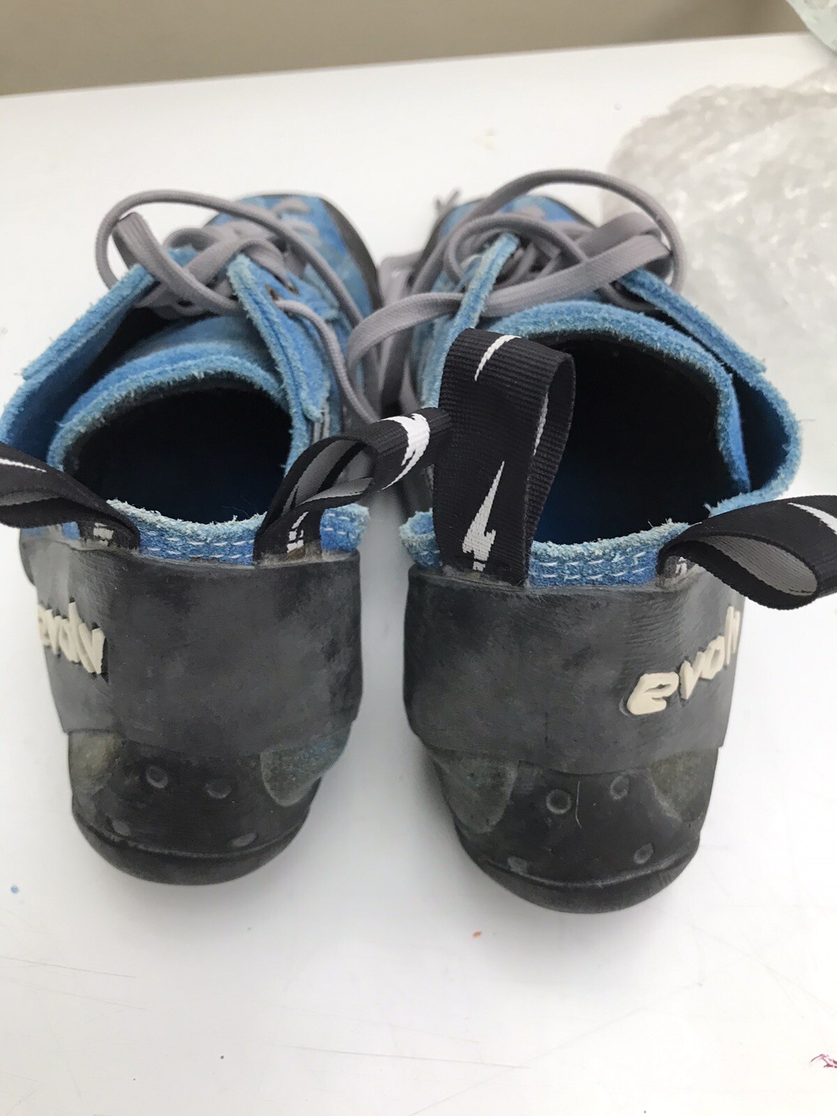 Evolv Trax USA VTR3D Royal Blue/Black Lace Up Climbing Shoes Uk 7 Eur