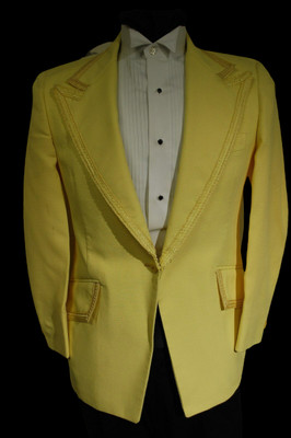 yellow dinner jacket