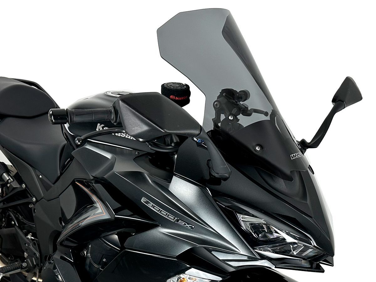 カディス フォールドスクリーン WINDSCREEN CAPONORD DARK SMOKED WRS FOR KAWASAKI Z 1000 SX 2017