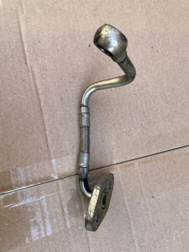 Porsche 944 Turbo OEM Oil Pipe Feed Line to Turbocharger 1986-1989 - Picture 2 of 3