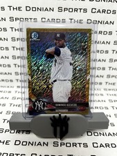 2018 Bowman Chrome Prospects Gold Shimmer Refractors #BCP32 Domingo Acevedo /50