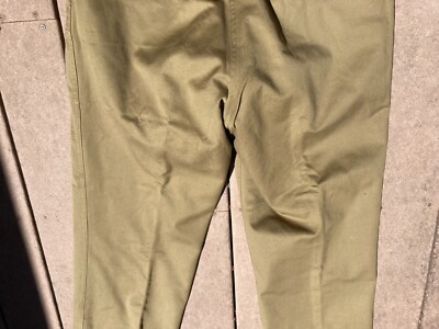 WWII WW2 M1941 Kersey Wool Lined Field Pants Tanker Sz 38x32