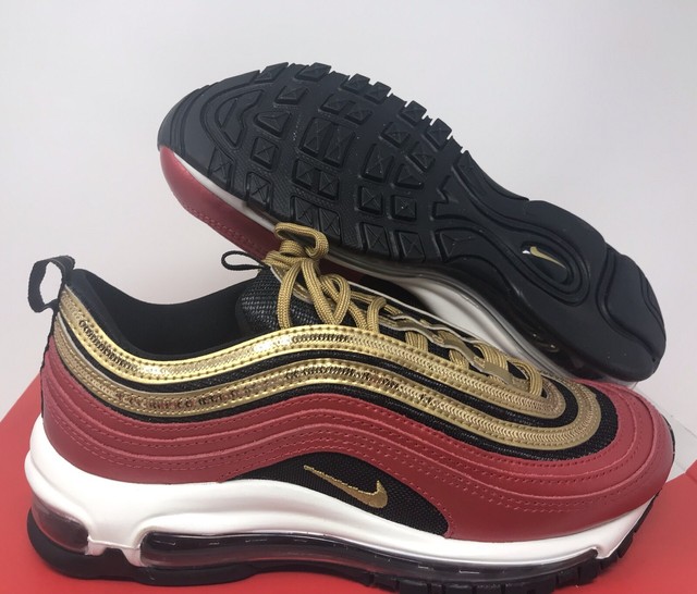 nike air max 97 womens black and red