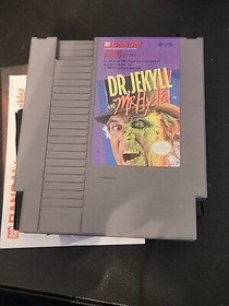Dr. Jekyll and Mr. Hyde (Nintendo, 1989) NES CIB Complete With Box And Manual
