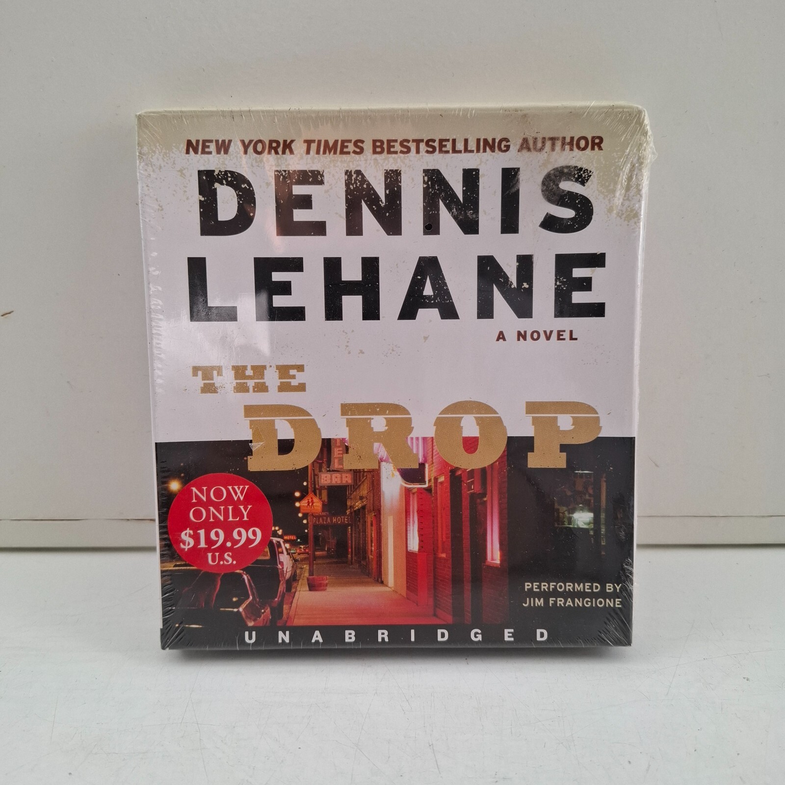 Dennis Lehane The Drop - Audio Book 5 x CD's - Performed by Jim Frangione