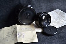 Excellent black Jupiter 8 2/50mm Soviet Technical Lens in box
