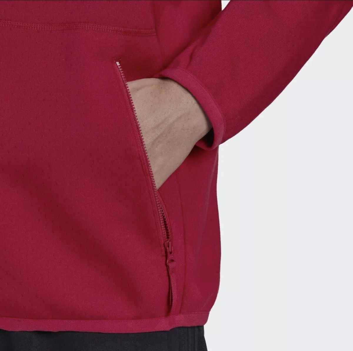 Adidas 2021 Arsenal Zone Premier League Jacket Red/White