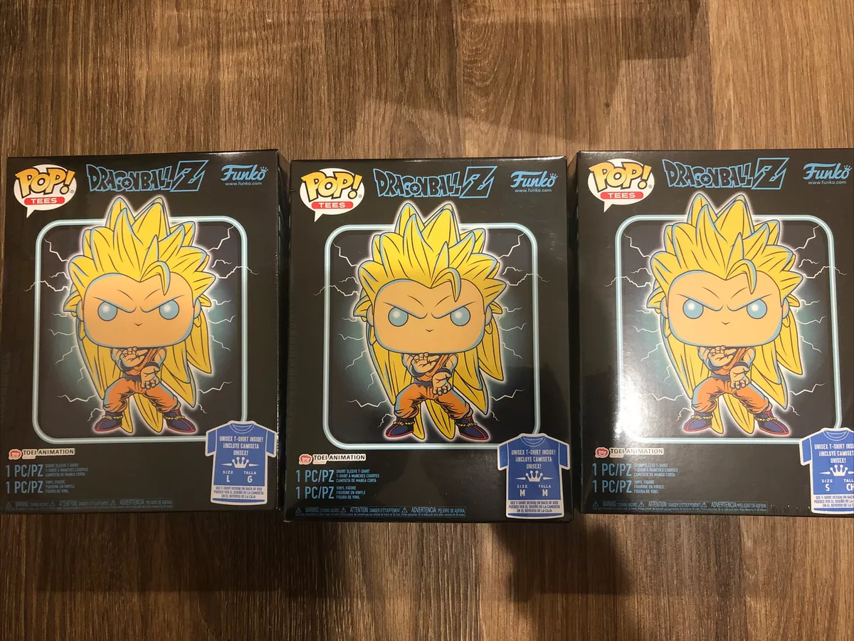 Funko Pop! Dragonball Z Super Saiyan 3 Goku Glow in The Dark GITD Exclusive  Variant