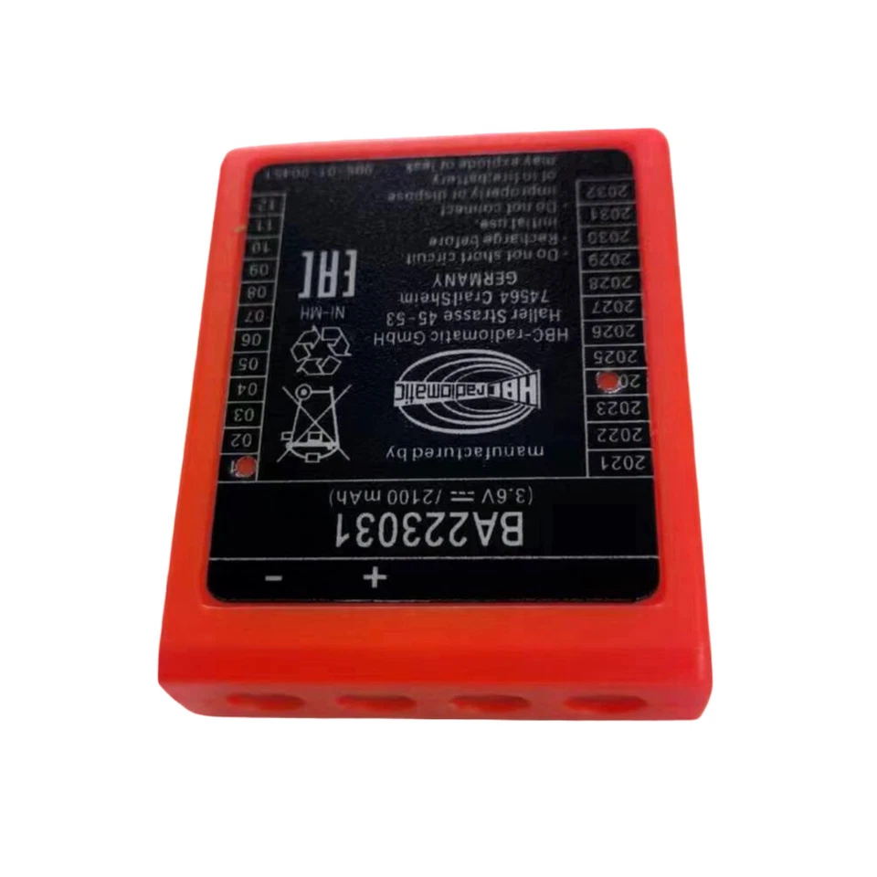 BA223031 3.6V 2100mAh Rechargeable Battery HBC Wireless Romote Control Battery - image 3 of 4