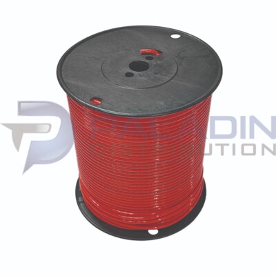 #10 AWG Gauge 600V THHN Stranded Copper Wire UL Listed - Red 500 FT