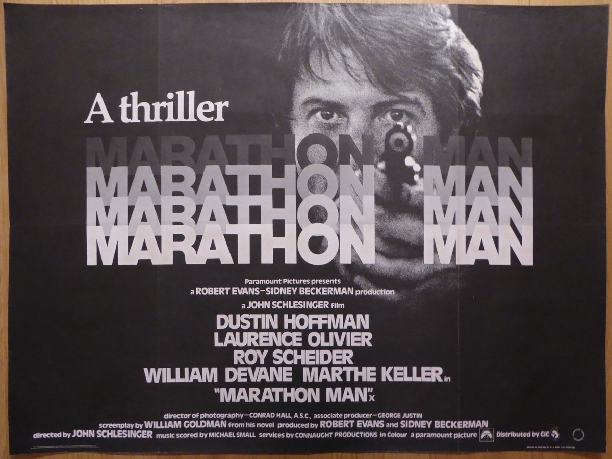 Marathon Man Blu-ray Releases Feb 2023 - A 70's Classic