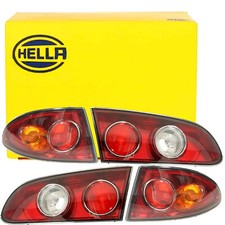 4x HELLA Heckleuchten Rückleuchten Links + Rechts für SEAT CORDOBA 6L2