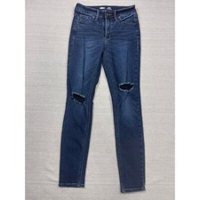 Old Navy Rockstar Super Skinny High Rise Size 0 Dark Wash