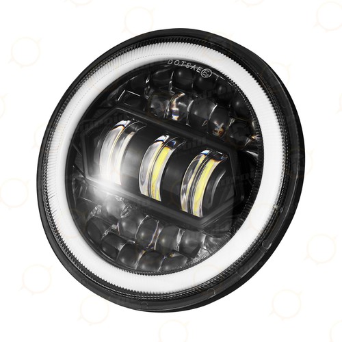 Proyector 4D de faros LED de 80W 5,75 5 3/4 más brillantes para Harley Dyna Sportster - Imagen 2 de 12