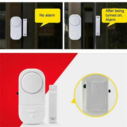 2-10 Pcs Wireless Home Window Door Burglar Security Alarm System Magnetic Sensor - Picture 5 of 17