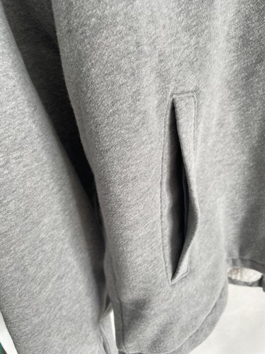 goodfellow co women’s 3/4 zip pullover light gray jacket size L - Picture 4 of 6
