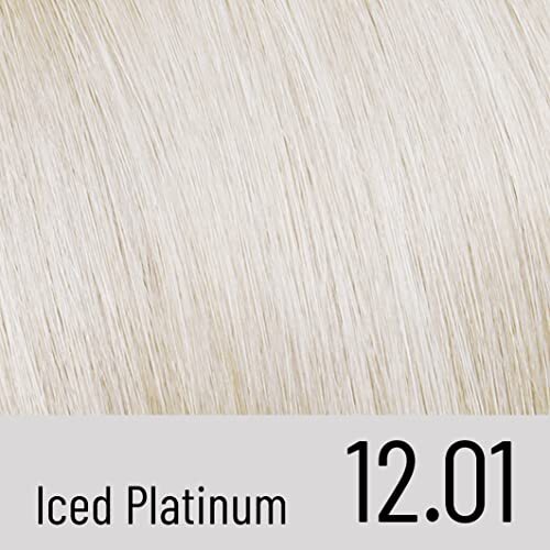 Plex Rebuilder Permanent Hair Color Cream - 12.01 Iced Platinum Hair Dye Kit