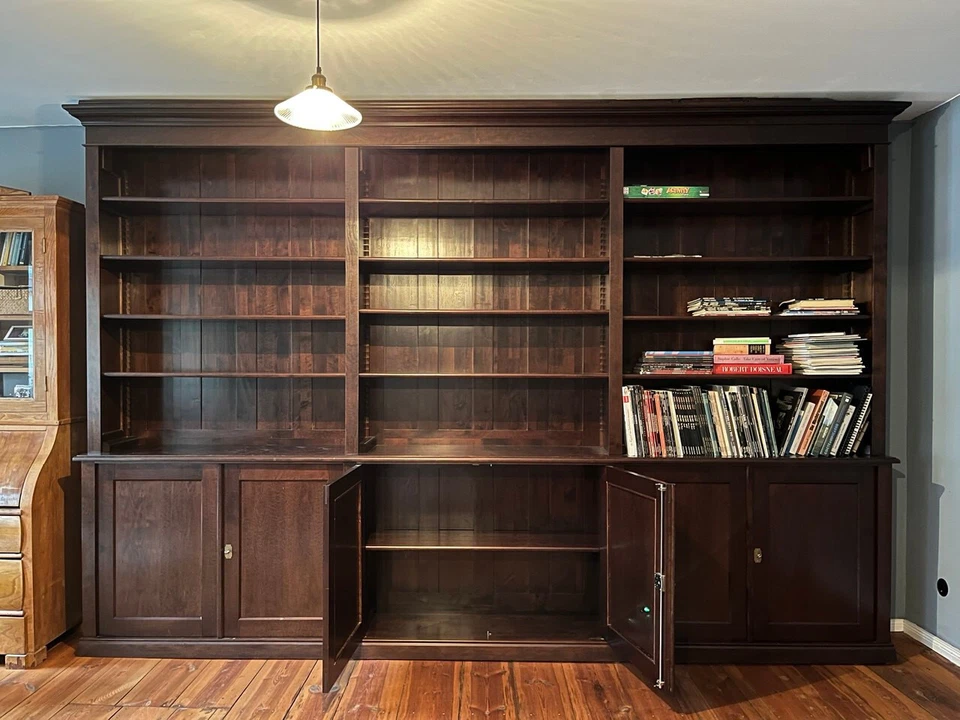 bücherregal holz massiv gebraucht - Bild 2 von 4