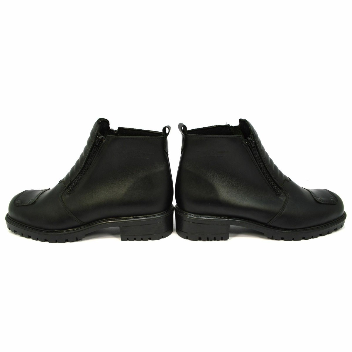 Bottes Motardes Femme Martino Noir - Taille 11 Neuves En Boîte Ancien Stock