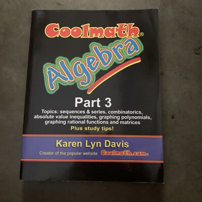 Coolmath Algebra Part 2, ,