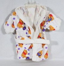 VINTAGE WINNIE THE POOH UNISEX SIZE 7 TERRYCLOTH HOODED SWIM COVERUP / ROBE 2