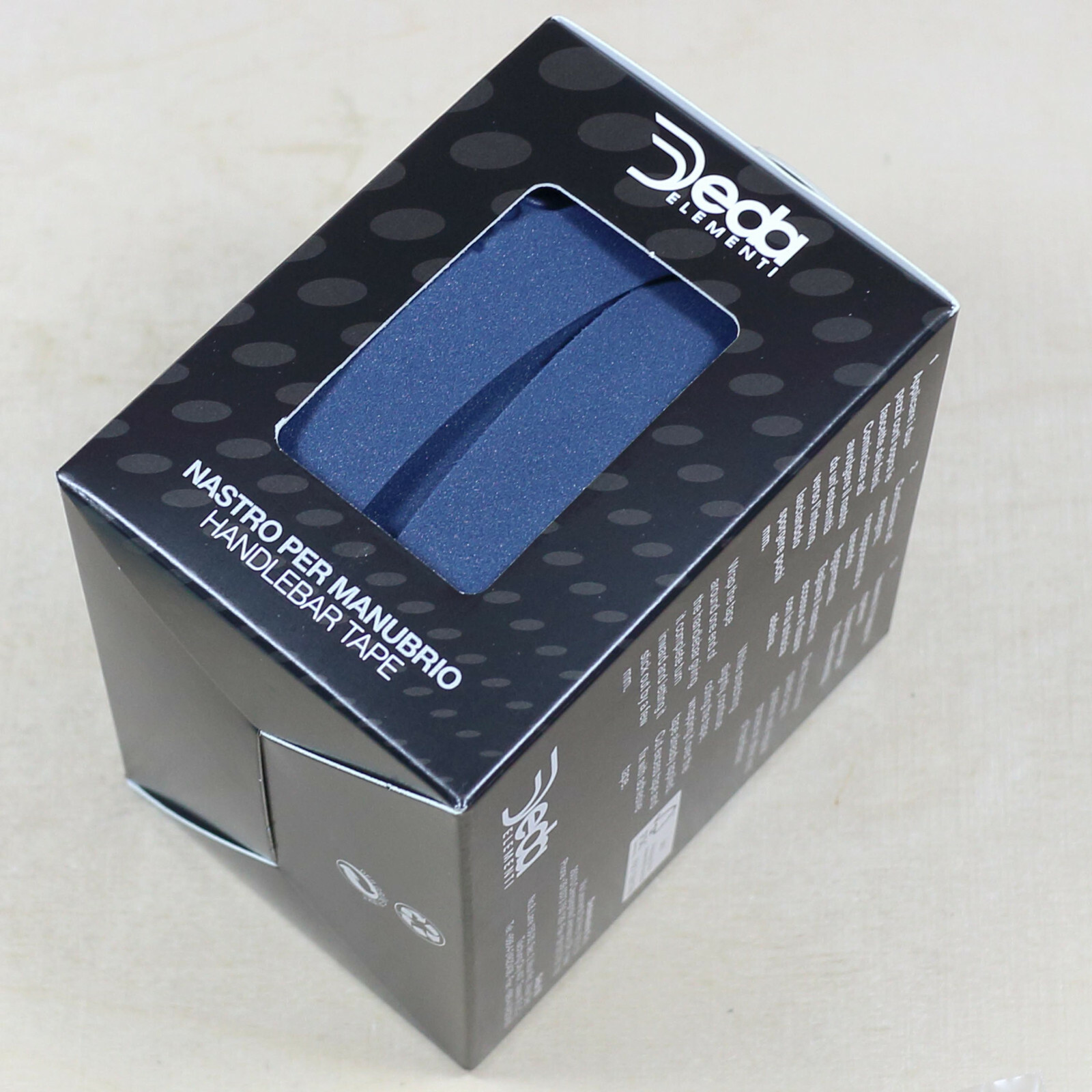 Deda Elementi Lenkerband - ocean dark blue dunkelblau - mit Lenkerstopfen