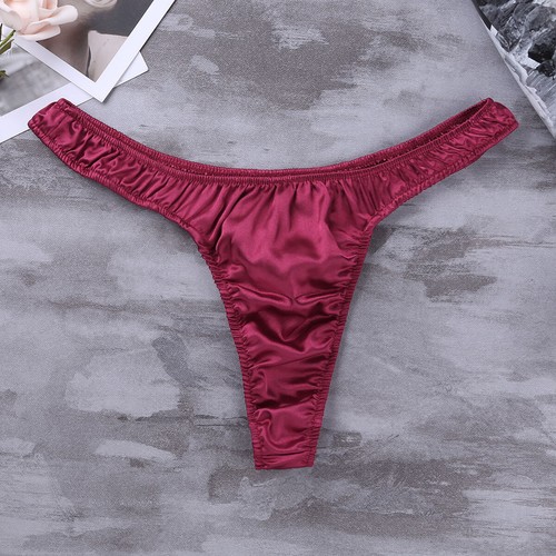 Herren Micro Slip Sexy Strings Tanga Low Rise Berief Männer High Cut Unterhose - Bild 6 von 105