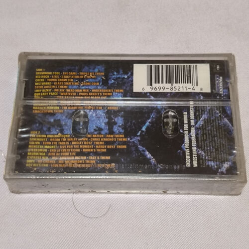 WWF Forceable Entry feat dope limp bizkit kid rock disturbed indonesia tape new - Picture 2 of 3