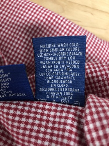 Vintage Y2K Pooh Disney Tigger Shirt Gr. SM rot Gingham Cartoon nostalgisch Cottagecore - Bild 8 von 9