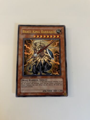 Beast King Barbaros - Ultra Rare - JUMP-EN032 - Limited Edition LP