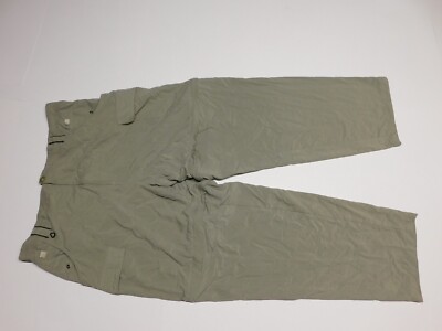 Redington Pants Large Versi Grey Zip Off Convertible Hiking Cargo XL 32W Womens