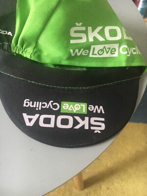 CASQUETTE CAP VELO CYCLISME SKODA MAILLOT VERT SPRINTER TOUR DE FRANCE 2018