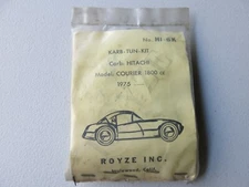 Royze HI-6K Carburetor Tune Kit fits Hitachi Carb Courier 1800cc