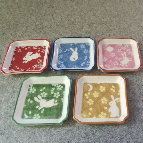 5PCS 1:6 Dollhouse Miniatures Vintage China Dishes Plates Porcelain Tableware - Picture 4 of 9
