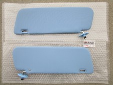 Fits 79 - 83 Toyota Pickup Front Left Right Side Sun Visor Set Blue Oem New